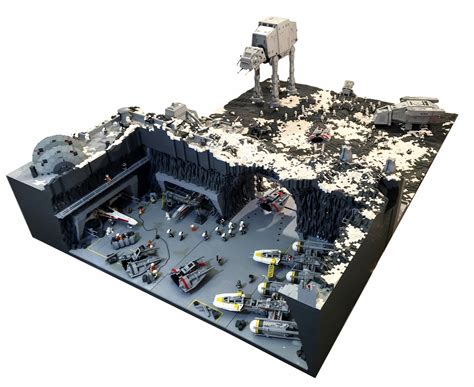 lego diorama star wars